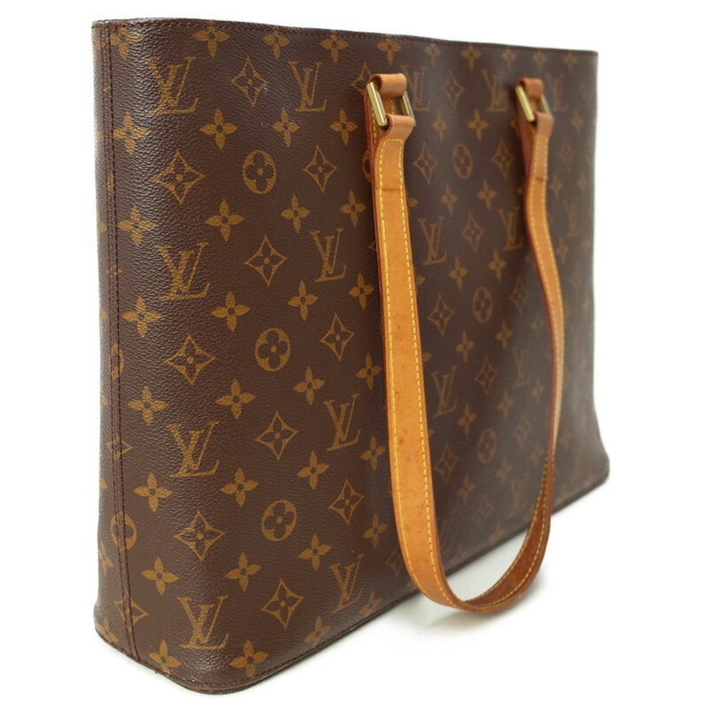 Louis Vuitton Monogram Luco Brown Tote Bag - Picture 2 of 8